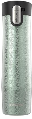 Contigo® Autoseal West Loop Tasse de voyage isotherme en acier inoxydable avec couvercle facile à nettoyer, 710 ml