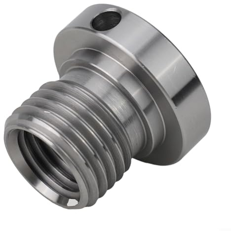 Adaptateur de mandrin de tour à bois de 18/25 mm de diamètre intérieur et 25/33 mm de diamètre extérieur, filetage de vis pour le travail du bois (33 mm à 25 mm)