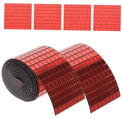 QUMIIRITY 6rollen Mosaikklebebilder Selbstklebend Fliesenaufkleber Für Küche Und Bad Wandaufkleber Diy Bastelmaterial Mosaiksteine Selbstklebend Fliesenaufkleber Klebeaufkleber