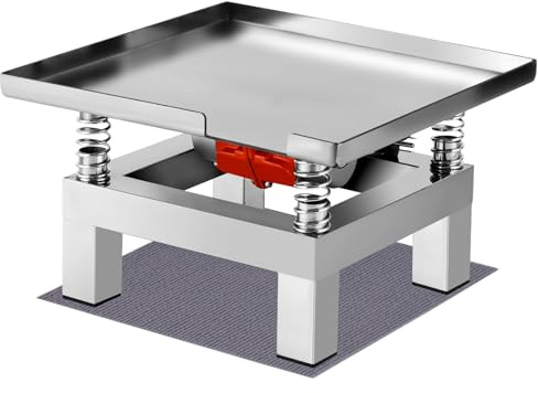 YUCHENGTECH 35cmx35cm Mesa Vibratoria de Hormigón 3000-3600 Veces/Min