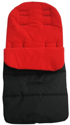 AZIDWERYQ Saco para Cochecito, Saco de Dormir cálido y Acogedor para Cochecito con Forro Polar, banderines Impermeables a Prueba de Viento, Funda Desmontable 2 en 1