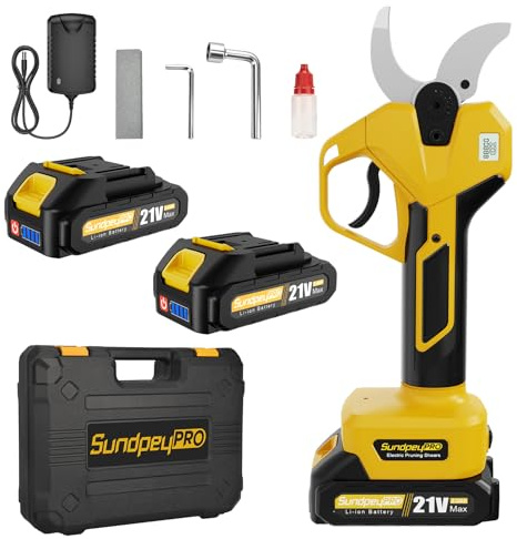SundpeyPRO 21V Brushless Cordless Electric Pruning Shears Max 50mm Cutting