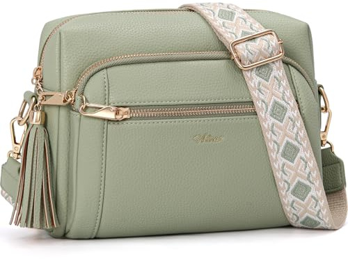 HILAEX Sacs Bandoulière Femme avec Antivol, Sac a Main Femmes Bandoulieres
