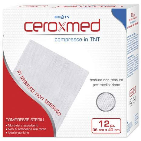 GARZA TNT CEROXMED 36X40CM12PZ