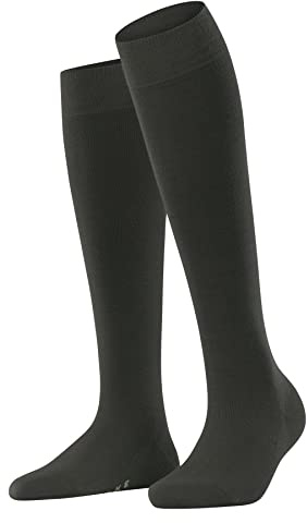 FALKE Damen Softmerino Kniestrümpfe Wolle Baumwolle atmungsaktiv