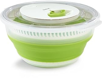 Tefal Essoreuse à salade pliable - Vert - Blanc