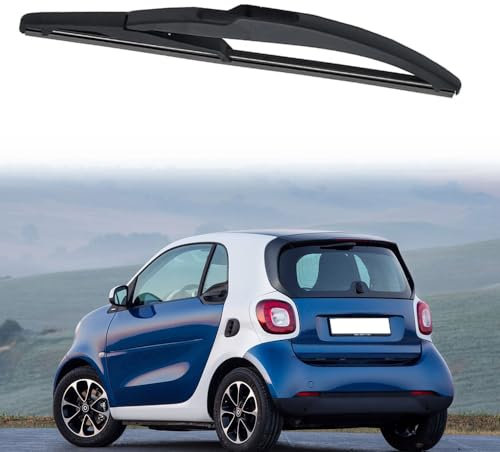 ZUBIX Scheibenwischer für Smart Fortwo Coupé 451 2007-2014 Geräuschloses Wischerblatt Ohne Knochen,One-Back