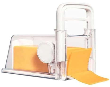 Soeudgh 4 in 1 Cheese Cutter, Cheese Slicers for Block Cheese, Cheese Slicer Easy Install Easy to Use