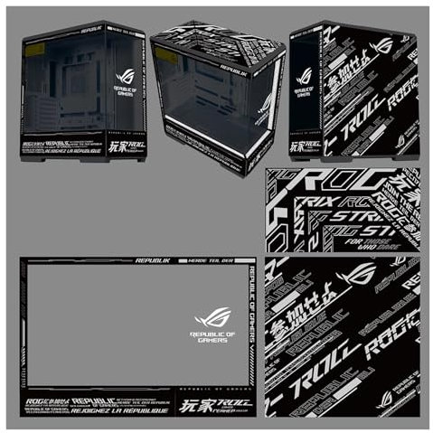 Cajas De Computadora, Caja De Juegos For PC De Torre Media ATX/M-ATX/ITX - Puerto USB 3.0 / Tipo C De E/S Frontal - Panel De Vidrio Templado Con Vista Panorámica De 270° - Posición De Instalación De 1