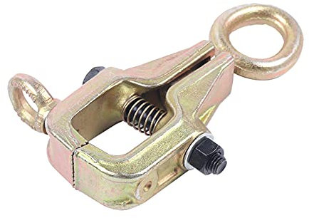 5 Ton Right-Angle Two-Way Auto Body Pull Clamp Self Tightening Clamp Puller Car Collision Panel Tool Sheet Metal Dent Pulling Pounding Lifting Equipment