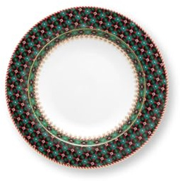 Pip Studio Berry Blues Suppenteller Clover Green 21,5cm