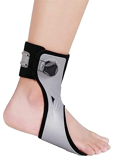 Attelle de cheville réglable pour homme et femme avec entorse de la cheville, lésions ligamentaires, tendinite d'Achille, soulagement de la douleur et réduction du gonflement