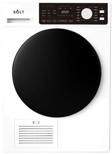 Sôlt SOLCTD8W 8kg Condenser Tumble Dryer – White – C Energy Rated – Freestanding Laundry Appliance with Reverse Action Drum & Sensor Drying