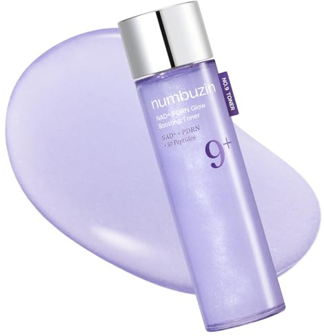 numbuzin No.9 Anti-Aging Essence Toner with NAD+ & PDRN | Hydrating & Firming Care for Wrinkles & Fine Lines | Glow Boosting Toner | Korean Skincare | 150 ml (5.07 fl. oz.)