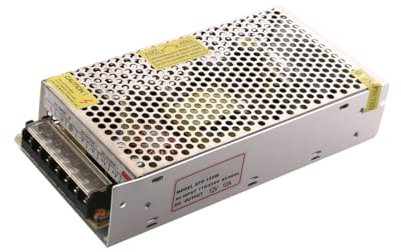 Mikikit 120w Fuente De Alimentación Conmutada Ky- Aluminio Protección Contra Cortocircuito y Sobrecorriente