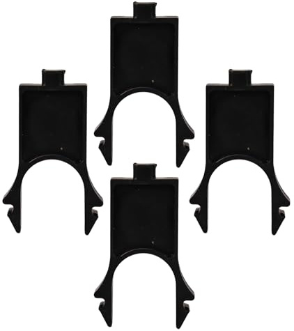 Stackable Tray Divider Set - 4 Pack Corner Sheet Pan Organizer, Commercial Cookie Meal Rack Appliance | Compact Oven Stacking Support, Metal Frame Food Prep Shelf Organized Space Management Design