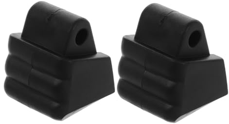 ibasenice 2 Stück Inliner Bremse Bremsstopper für Rollschuhe aus PVC Geräuschreduzierend und Sicherer Sofortstopp für Quad und Inline Skates