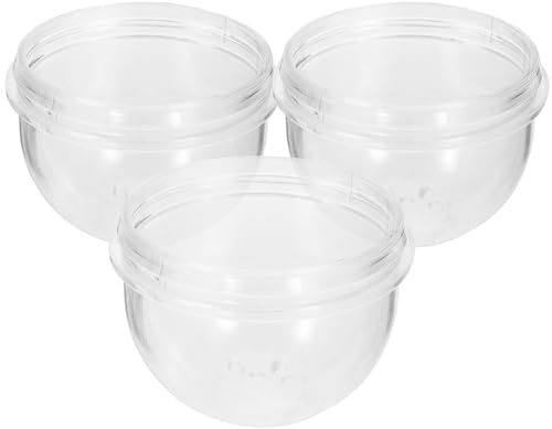 CATIEBYE Lot de 3 bouchons de tunnel externes pour cage de hamster - Bouchons en plastique pour petits animaux - Couleur aléatoire