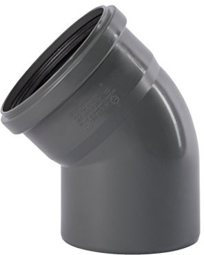 Ostendorf HTsafe Bogen 45 Grad DN 125 mm HT-Rohr