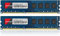 Kuesuny 16GB Kit (2x8GB) DDR3L PC3L-12800U 1600MHZ PC3L-12800 DDR3L 1600 UDIMM 1.35V/1.5V 240Pin Non-ECC Unbuffered 2RX8 CL11 Dual Rank Desktop Memory RAM