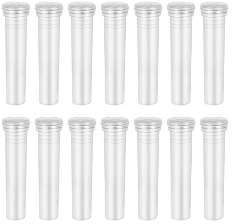 50pezzi Tubi di Plastica Trasparenti per Fiori di Contenitori per Nutriente per Fiori Freschi Strumenti Essenziali per Fioristi