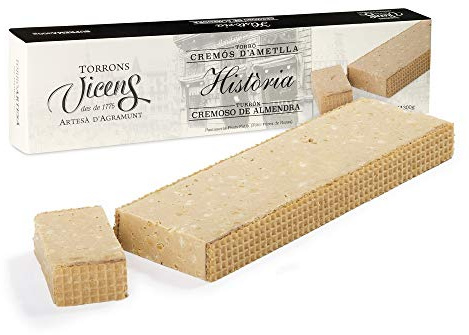 Turrón Historia Cremoso de Almendra Excellence 300gr