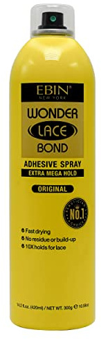 EBIN NEW YORK Wonder Lace Bond Haftspray – Extra Mega Hold 420 ml