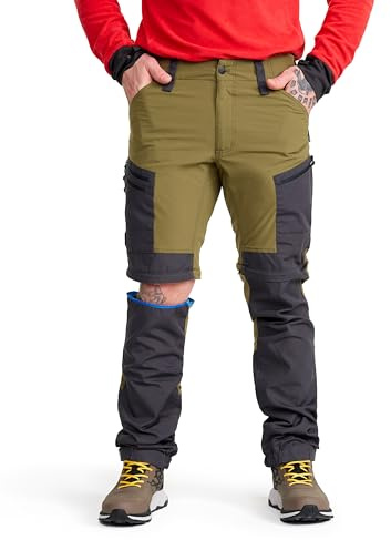 RevolutionRace Herren RVRC GP Pro Zip Off Pants, strapazierfähige, belüftete und wandelbare Hose für alle Outdoor-Aktivitäten