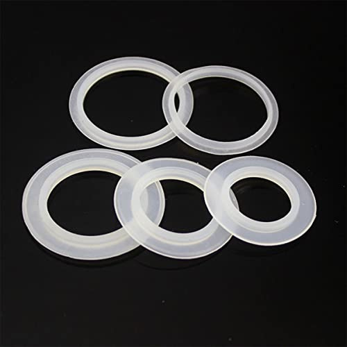 Waschbecken-Bodenablauf-Dichtung, Silikon-Ringdichtung, Ersatz-Badewannen-Spülbecken, Pop-Up-Stecker, Dichtung, 43,5 x 28,5 mm, 1 Stück