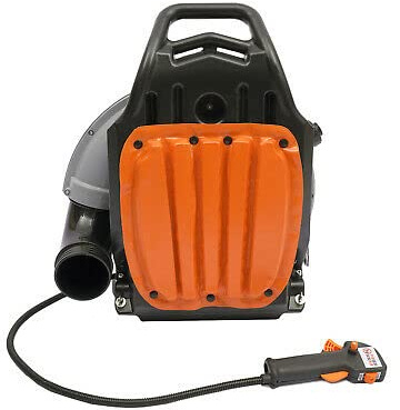 Mochila de 2 tiempos, 65 ccm, de gasolina, soplador de hojas, refrigerado por aire, para jardín, barrera, soplador de hojas, herramienta de protección del medio ambiente