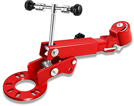 DNA MOTORING TOOLS-00250 Fender Roller Reforming Extending Tool Heavy Duty Wheel Arch Roller Flaring Former for Automobile Maintenance, Red