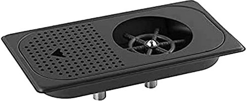 KELUNIS 304 Acciaio inossidabile Pitcher Riner Rinser di vetro per Tazza di caffè Latte Tea Cup Washer Cleaner di vetro Rinser per la Barra dell'hotel/Large Size