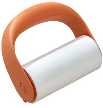 ZAJ Lint Roller with Cover Mini Small Sticky Hair Roller,1 Handle +5 Refills, Portable Super Sticky Paper Roller Brush for Pet Hair Bed and Carpet, Easy Peeling
