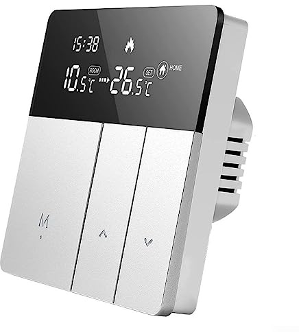 Regolatore di temperatura per riscaldamento a pavimento, termostato digitale LCD, regolatore di temperatura intelligente, riscaldamento a pavimento programmabile, i8HGB 16A