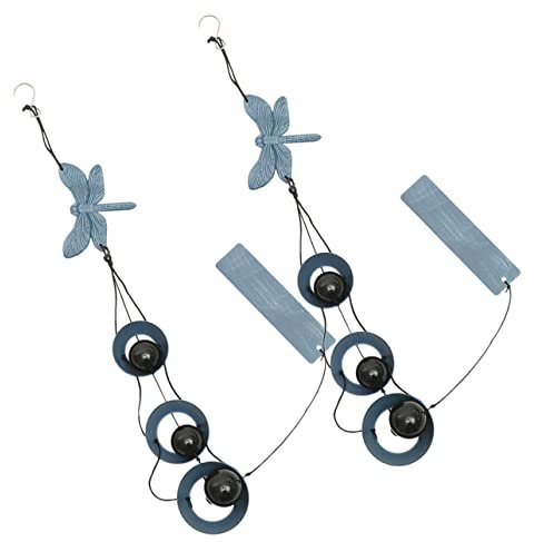 YARNOW 2stücke Japanische Windspiele Elegante Deko Für Garten Balkon Outdoor Klangspiel Aus Langlebigem Material Beruhigende Melodien Für Zuhause Garten