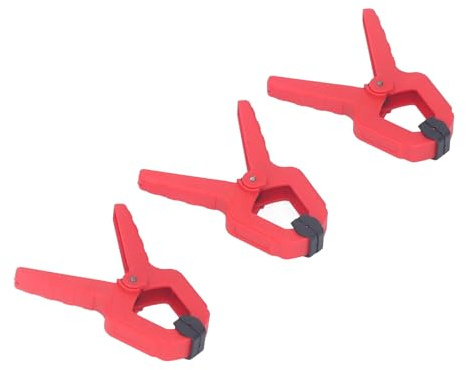 Spring Clamp, 20PCS Steel Spring Clamp Set Professional Plastic Small Spring Clamps Rust Spring Clips for Woodworking, Crafts, Spring Clamps