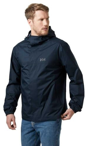Helly Hansen Men's Vancouver Rain Jacket, Navy, 3XL