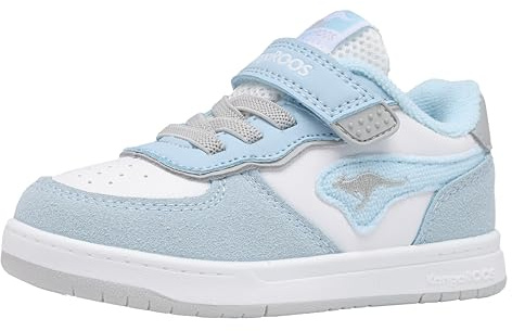 KangaROOS Unisex barn K-CPI Izel Ev sneakers, Blå himmel vaporgrå, 26 EU