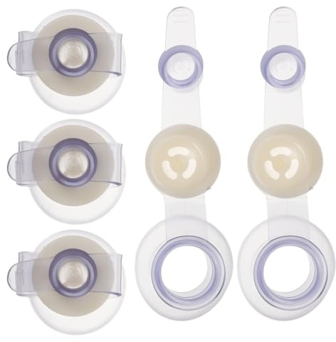 GALPADA 5Pcs Pvc Inflatable Air Valve Caps for Mattress Pillow Tent Pool Accessories Durable Replacement for Outdoor Camping and Water Bags