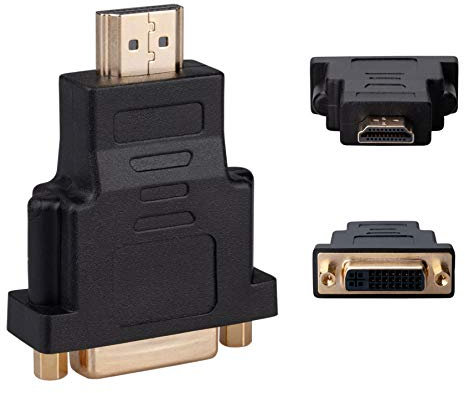 Keple Adattatore DVI-D su HDMI 1080P Nero