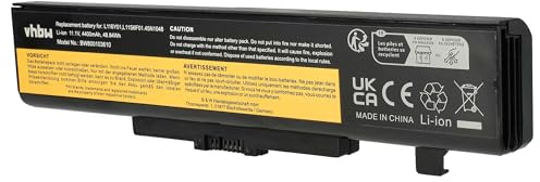 vhbw Akku kompatibel mit Lenovo Thinkpad Edge E531 (6885CMC) | E535, E545, E540 Notebook (4400mAh, 11,1V, Li-Ion)