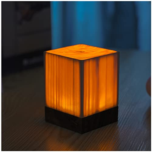 LNXGJJ Led Nachtlicht, Nachttischlamp, Touch Dimmbar AtmosphäRe Tischlampe FüR Schlafzimmer Wohnzimmer, Wiederaufladbare Lithiumbatterie, Tragbar Nachtlicht, Geschenk FüR Kinder, Freunde