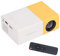 Tbest Mini Proyector Portátil 16:9 - Pantalla de 24 a 60 Pulgadas, Resolución 1920x1080, Para Cine en Casa y Al Aire Libre, 110-240V