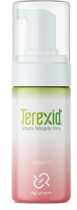 Terexid Schiuma Detergente Intimo, Odor Block, Idratante e Lenitiva, Igiene Intima Quotidiana per Donna e Uomo, Freschezza e Protezione con Clorexidina Made in Italy
