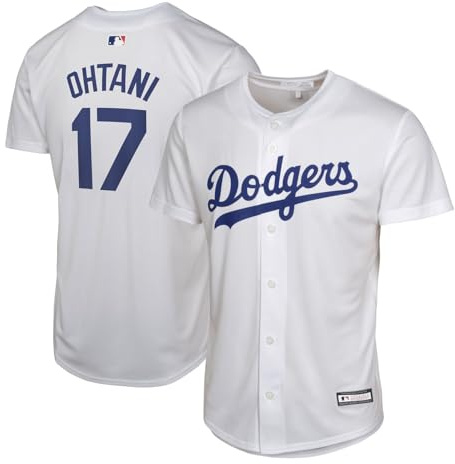 Outerstuff Jungen Dodgers MLB White Home Player Jersey Jersey