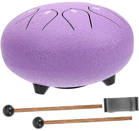 VICASKY Steel Zungentrommel Aus Stahl Tragbare Handtrommel Für Anfänger Und Erwachsene Percussion Musikinstrument Für Freizeit Und Yoga-meditation