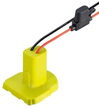 Yooghuge Adattatore per batteria Power Wheel per adattatore batterie al litio da 7,2-20 V con cavo 12AWG per bambini giocattolo auto convertitori di batterie
