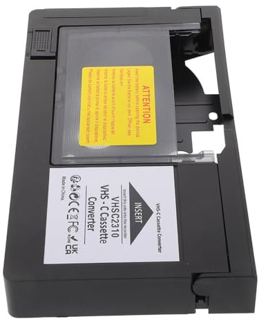 DOITOOL Convertitore Digitale per Nastro Vhs-c da Videocamera Lettore Video Compatto per Conversione Nastri Accessori per Riproduzione Video