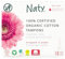 Eco by Naty Tampones sin Aplicador Mini - Tampones de Base Vegetal y Absorbentes para la Mujer, Producto Menstrual de Algodón Ecológico, Mejor para la Salud Femenina (18 unidades)