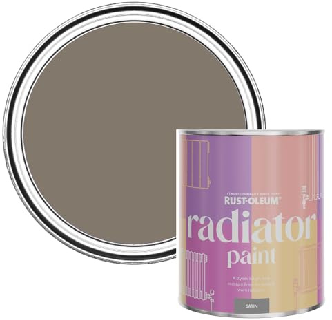 Rust-Oleum Heat-Resistant Radiator Paint in Satin Finish - Windy Nook 750ml